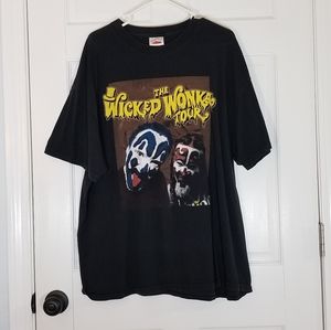 Insane clown posse tour shirt xxl black